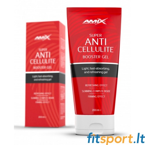 Amix Super Anti Cellulite Booster Gel (geel nahaaluse rasva ja tselluliidi hävitamiseks) 200ml 